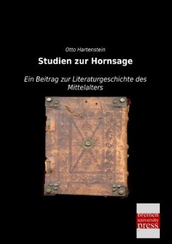 Studien zur Hornsage - Hartenstein, Otto