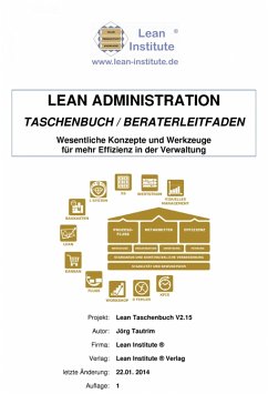 Lean Administration Taschenbuch (eBook, ePUB) - Tautrim, Jörg