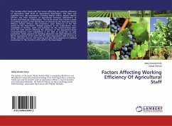 Factors Affecting Working Efficiency Of Agricultural Staff