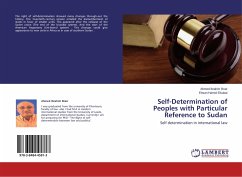 Self-Determination of Peoples with Particular Reference to Sudan