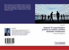 Impact of organization justice to reduce conflict between employees - Rauf, Wasiq