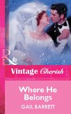Where He Belongs (eBook, ePUB)