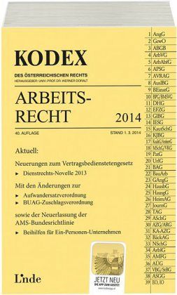 KODEX Arbeitsrecht 2014