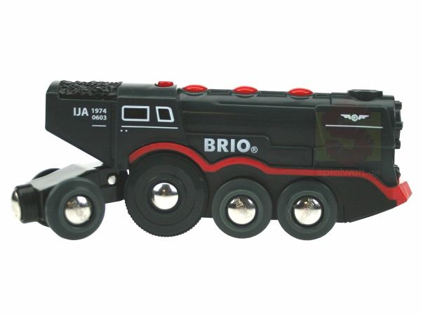 BRIO 33251 - Schwarze Dampflok, Batterie-Lok - Bei bücher.de immer portofrei