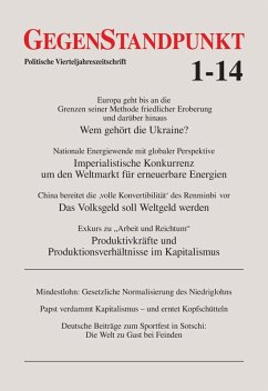 Cover GegenStandpunkt 1-14 (eBook, PDF)