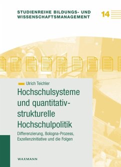 Hochschulsysteme und quantitativ-strukturelle Hochschulpolitik (eBook, PDF) - Teichler, Ulrich