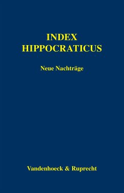 Index Hippocraticus. Neue Nachträge (eBook, PDF)