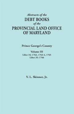 Abstracts of the Debt Books of the Provincial Land Office of Maryland