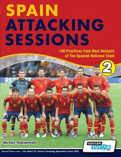 Spain Attacking Sessions - 140 Practices from Goal Analysis of the Spanish National Team - Tsokaktsidis, Michail