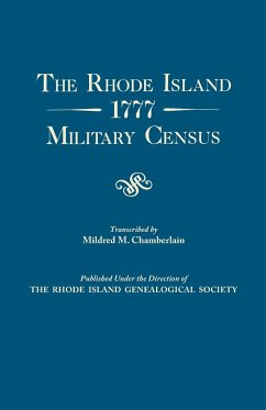 Rhode Island 1777 Military Census - Chamberlain, Mildred M.