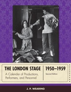 The London Stage 1950-1959 - Wearing, J P