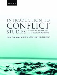 Introduction to Conflict Studies: - Neufeld Redekop, Vern; Rioux, Jean-Francois