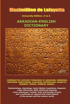 Cover University-Edition. A to Z. Akkadian-English Dictionary