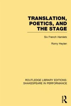 Translation, Poetics, and the Stage - Heylen, Romy