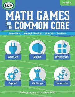 Math Games for the Common Core, Grade 3 [With CDROM] - Gerdemann, Gail