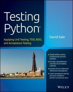 Testing Python - Sale, David