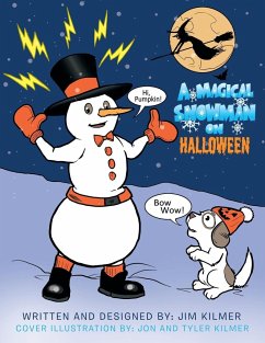 A Magical Snowman on Halloween