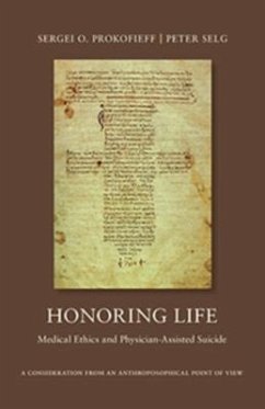 Honoring Life - Prokofieff, Sergei O.; Selg, Peter