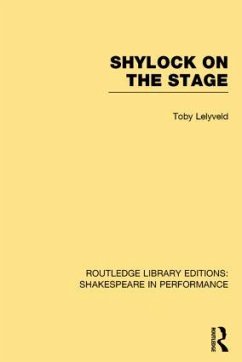 Shylock on the Stage - Lelyveld, Toby