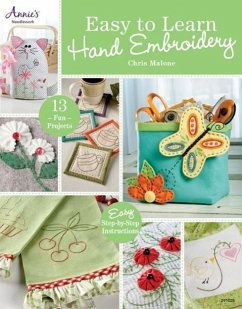 Easy to Learn Hand Embroidery - Malone, Chris