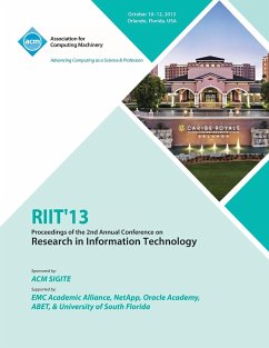 Riit 13 Proceedings of the 2nd Annual Conference on Research in Information Technology - Riit 13 Conference Committee