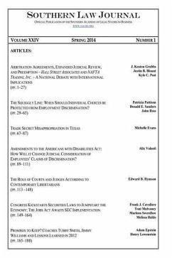 Southern Law Journal, Vol. XXIV, Spring 2014 - Salsb