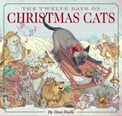 The Twelve Days of Christmas Cats (Hardcover) - Daily, Don
