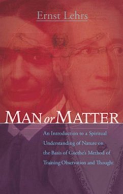 Man or Matter - Lehrs, Ernst