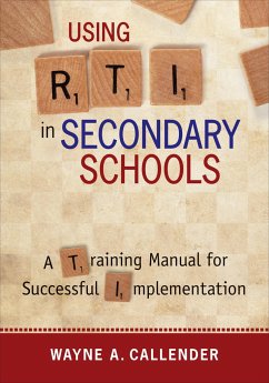 Using Rti in Secondary Schools - Callender, Wayne A
