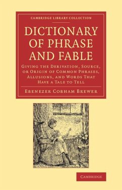 Cover Dictionary of Phrase and Fable