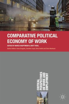 Cover Comparative Political Economy of Work