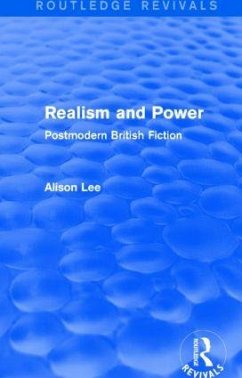 Realism and Power (Routledge Revivals) - Lee, Alison