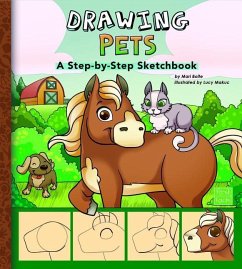 Drawing Pets: A Step-By-Step Sketchbook - Bolte, Mari