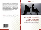 Les rapports amoureux à travers l¿analyse du système de sexe/genre