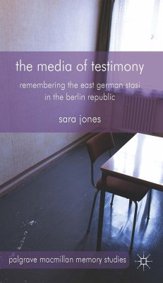 The Media of Testimony - Jones, S.