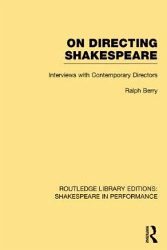 On Directing Shakespeare - Berry, Ralph