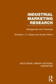 Industrial Marketing Research (RLE Marketing)