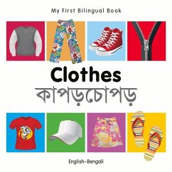 My First Bilingual Book-Clothes (English-Bengali) - Milet Publishing