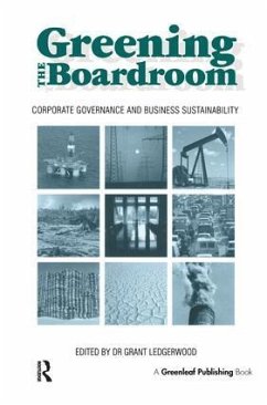 Cover Greening the Boardroom