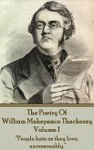 The Poetry Of William Makepeace Thackeray - Volume 1 (eBook, ePUB)