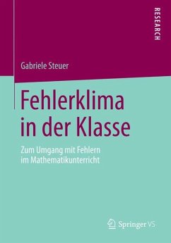 Fehlerklima in der Klasse - Steuer, Gabriele