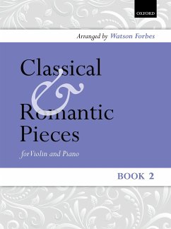 Cover Classical and Romantic Pieces for Violin Book 2: Piano Score and Violin Part