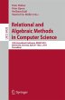Relational and Algebraic Methods in... - Bild 1