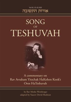 Song of Teshuvah: Book Three - Weinberger, Rav Moshe