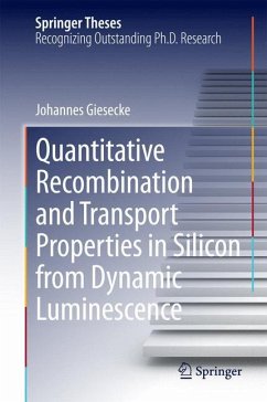 Quantitative Recombination and Transport Properties in Silicon from Dynamic Luminescence - Giesecke, Johannes