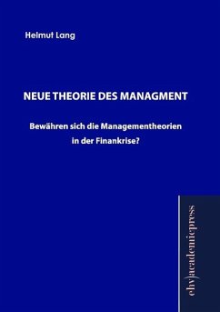 Neue Theorie des Management - Lang, Helmut