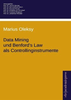 Data Mining und Benford's Law als Controllinginstrumente - Oleksy, Marius