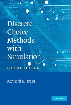 Discrete Choice Methods with Simulation (eBook, ePUB) - Train, Kenneth E.