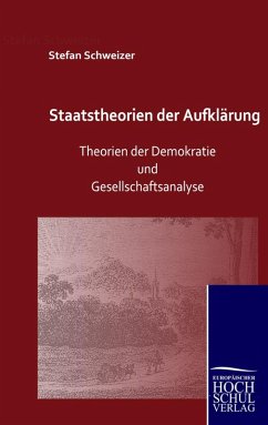 Cover Staatstheorien der Aufklärung