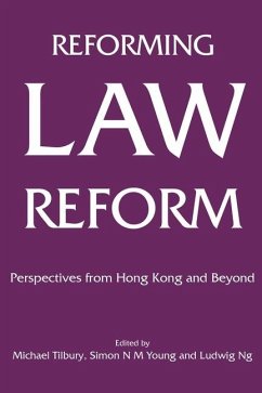 Cover Reforming Law Reform